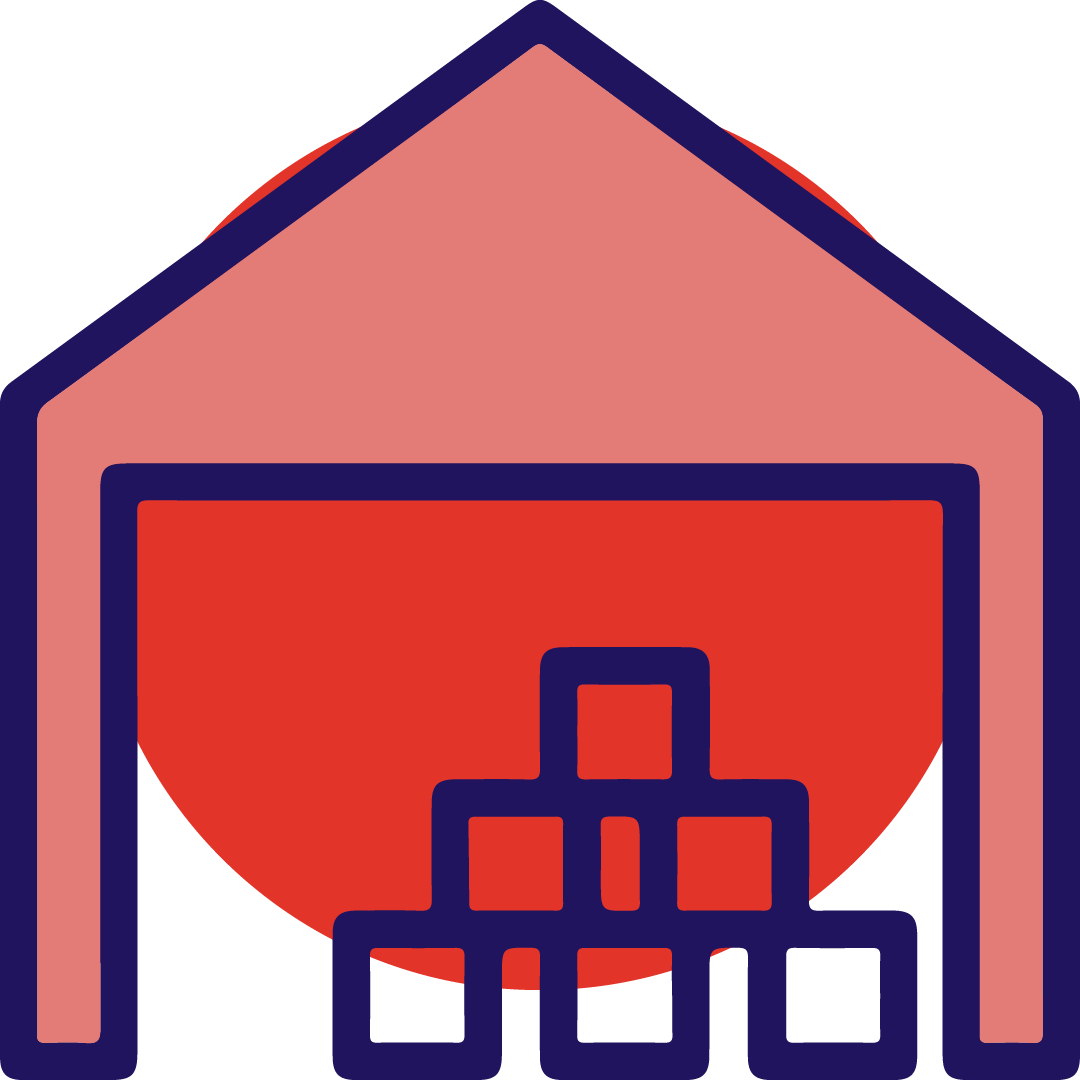 Logistica completa in magazzino attrezzato
